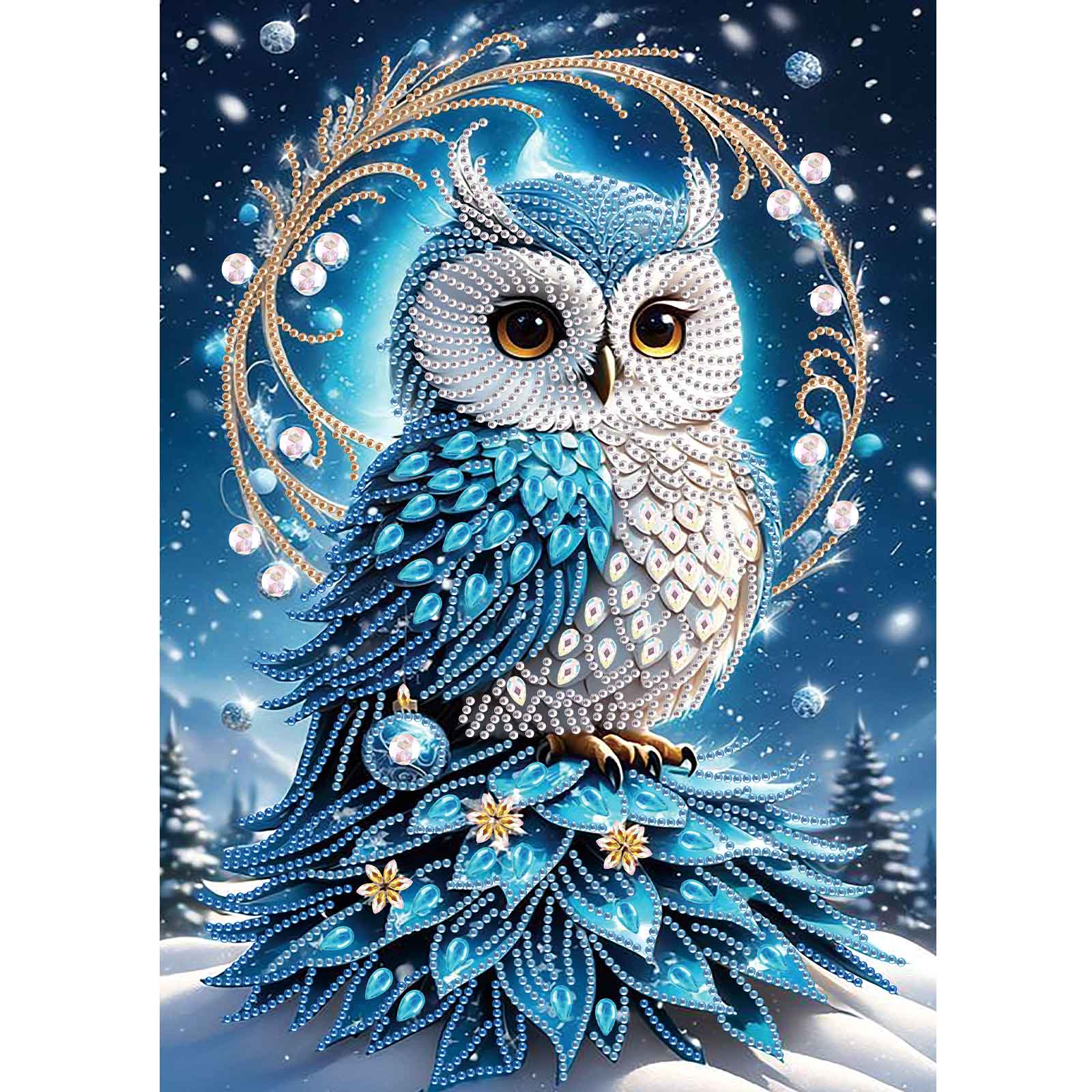 Resin Art On Wall - Frameless,Special Shape Diamond Art Painting Kits