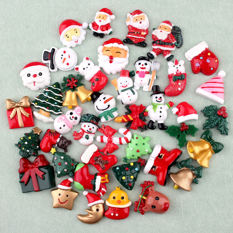 Resin Art Tree - 30pcs Mixed Christmas series Resin Color