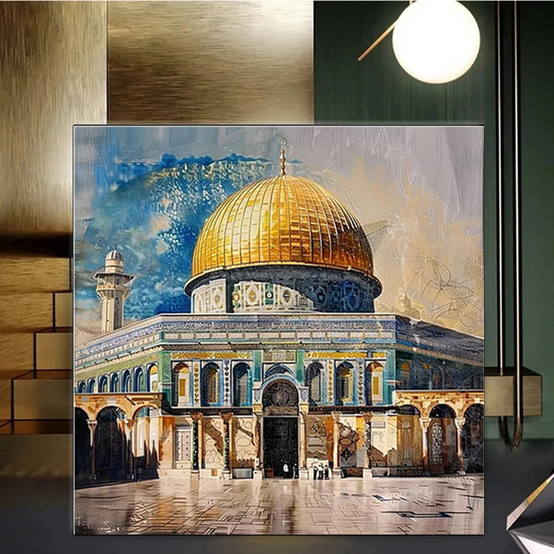 Resin Art Quran - Diamond Embroidery Picture Muslim Islamic Quranic