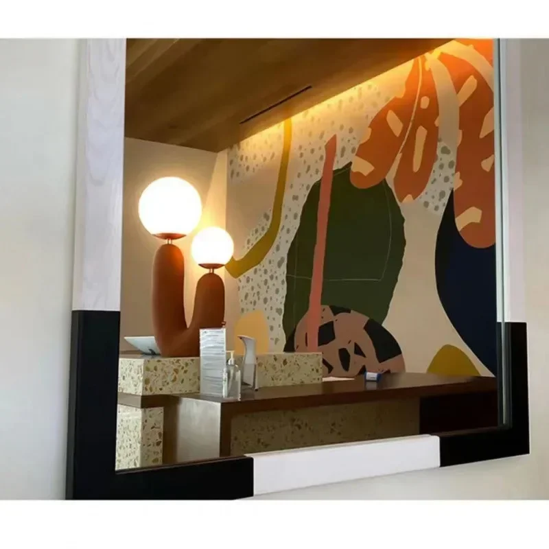 Resin Art Floor Design - Nordic Children Room Bedroom Bedside Light