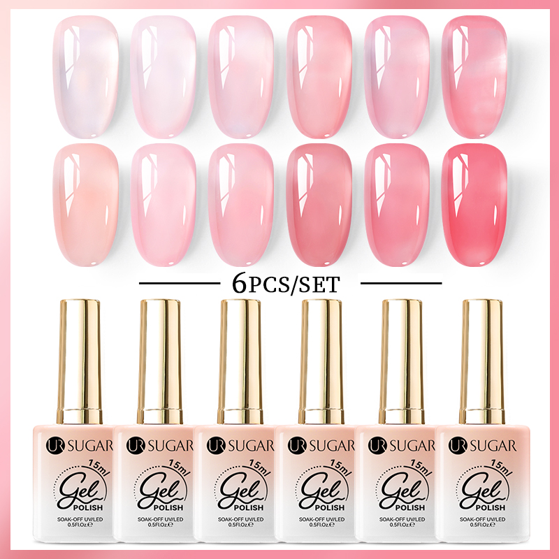 Resin Art Training - UR SUGAR 6 Colors Jelly Nude