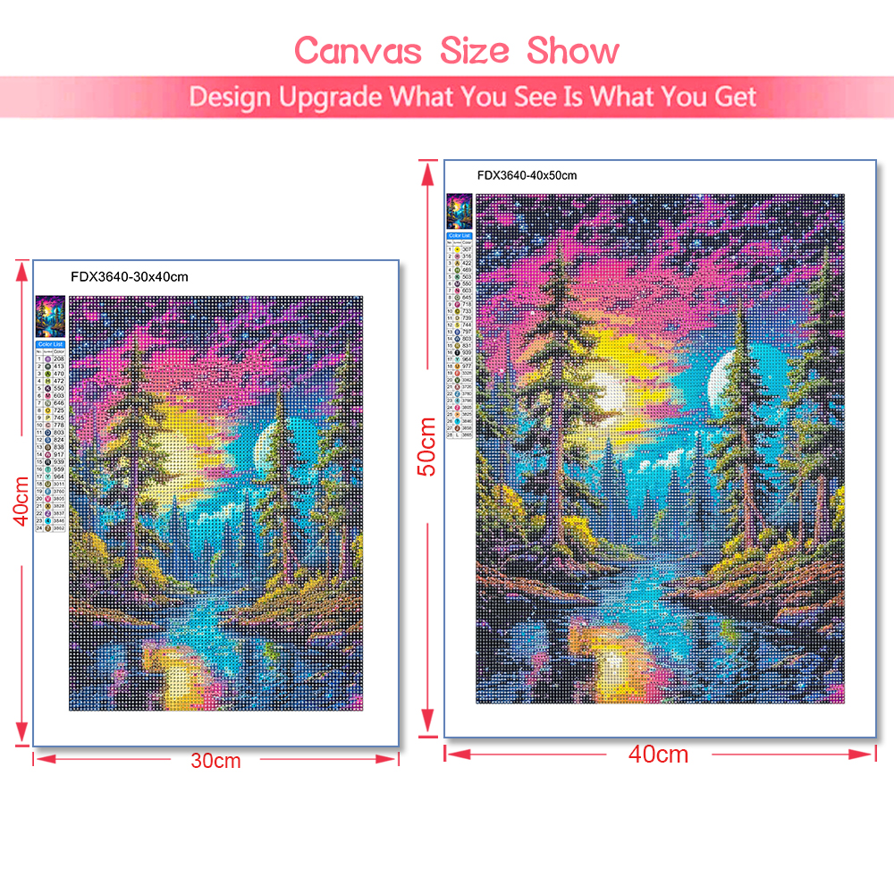 unframe 5D Diamond Art Paintin - Resin Art On Wall recension och pris
