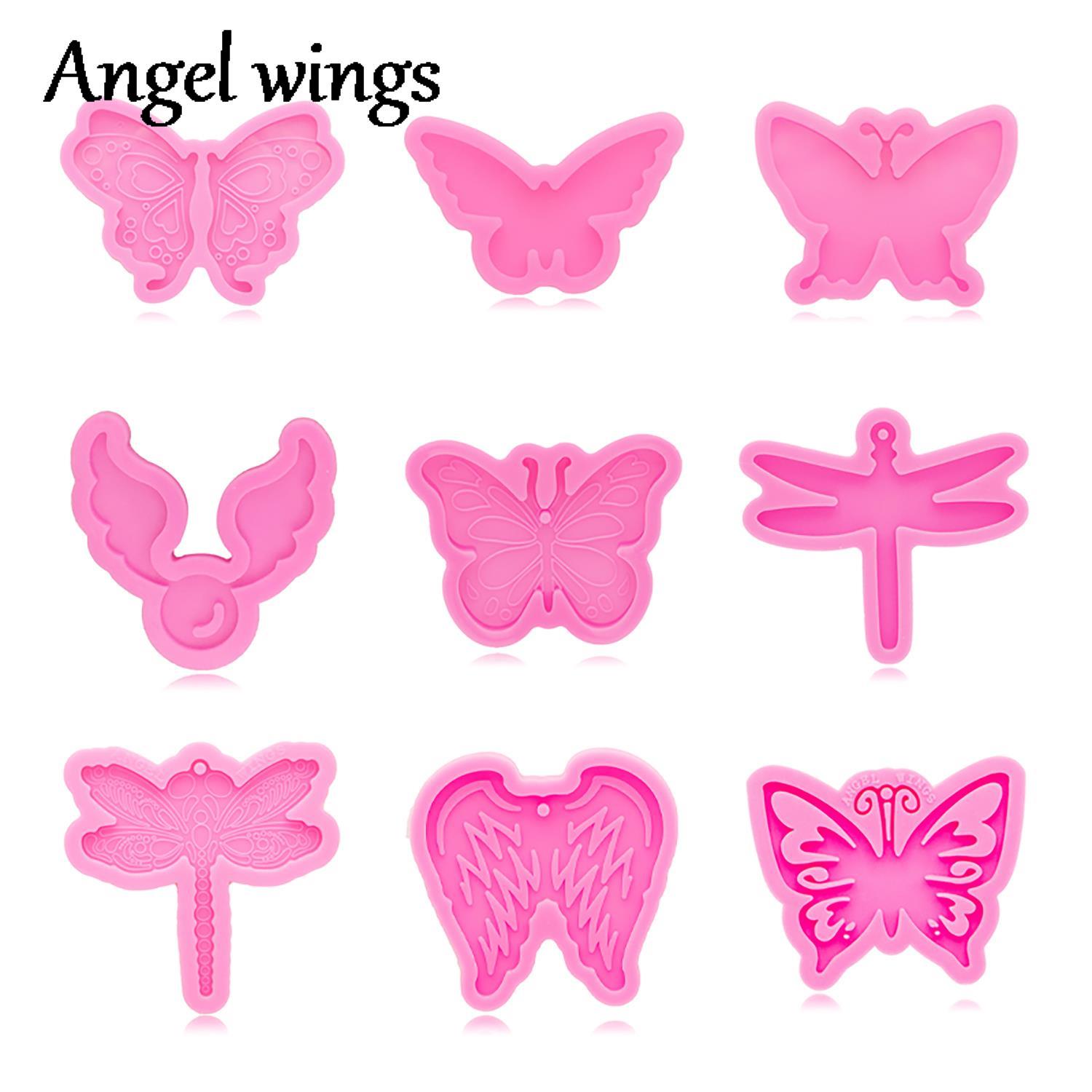 DY1056 Silicone Butterfly/Drag - Resin Art A Keychain recension och pris