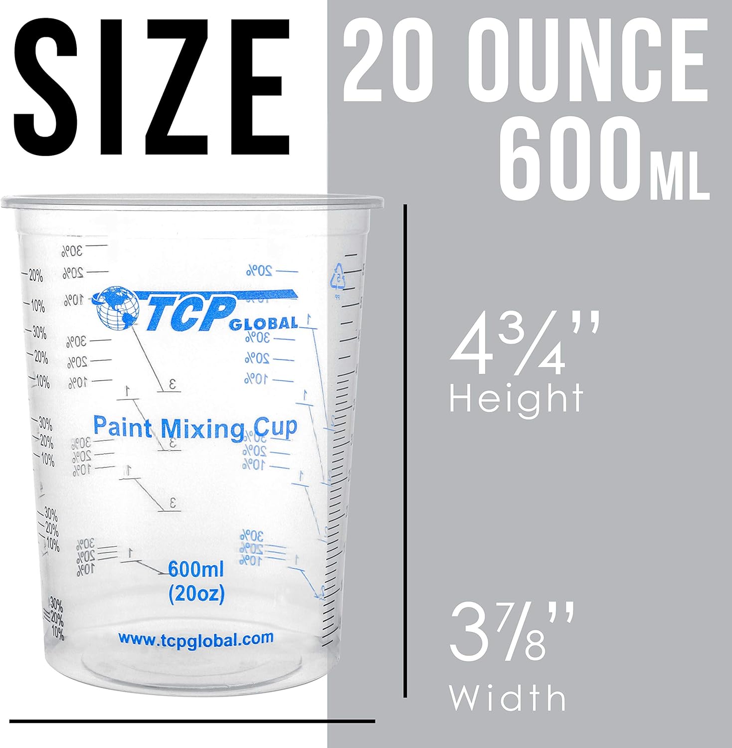 Disposable Plastic Mixing Cups - Resin Mixing Cup recension och pris
