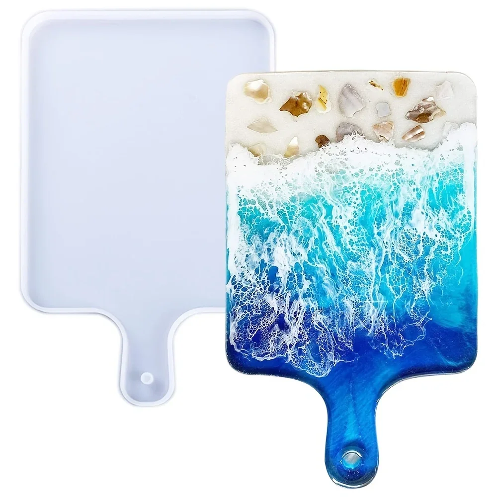 Resin silicone tray molds, epo - Resin Art Template recension och pris