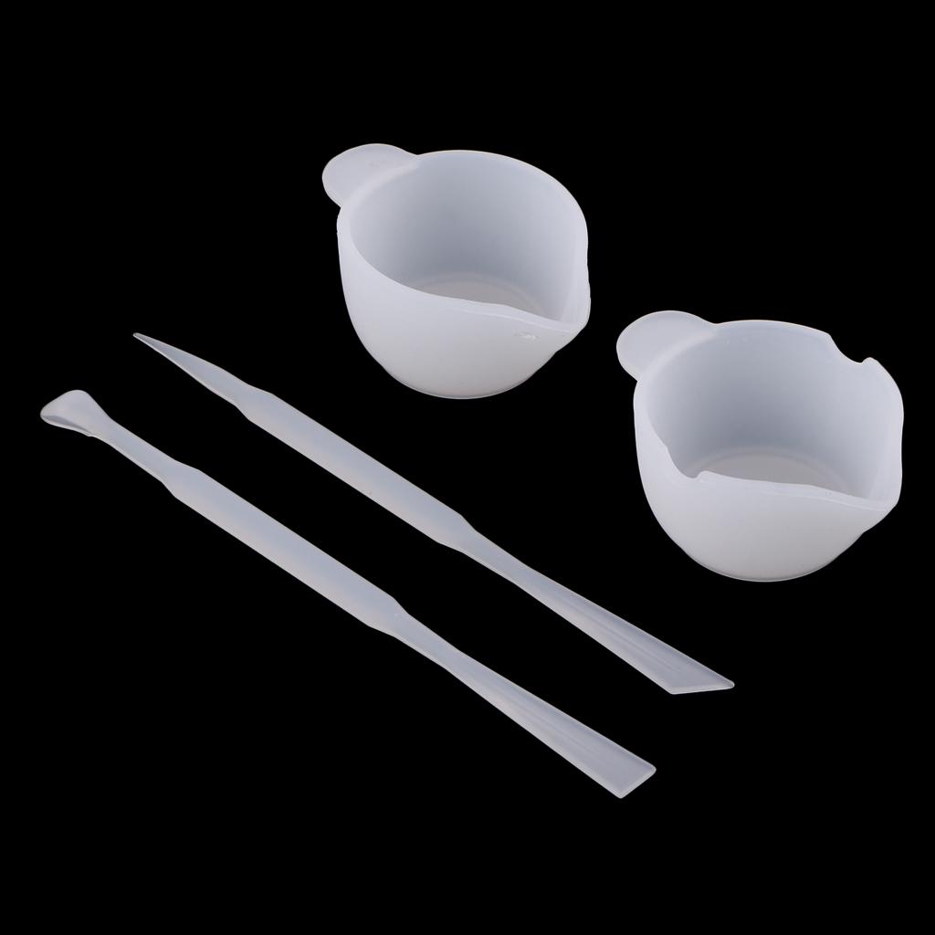 Transparent Silicone Mixing Cu - Resin Mixing Cup recension och pris
