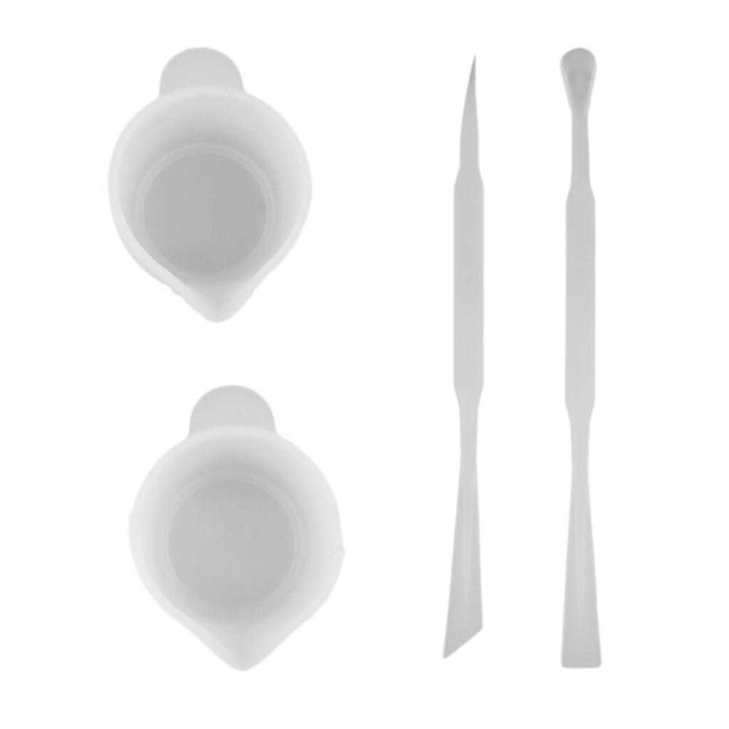 Transparent Silicone Mixing Cu - Resin Mixing Cup recension och pris