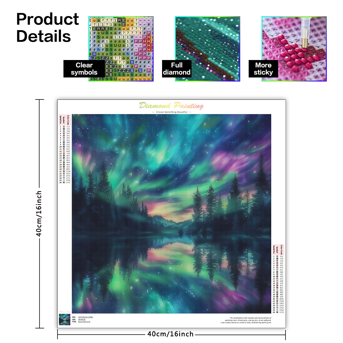 Frameless, DIY Diamond Paintin - Resin Art On Wall recension och pris