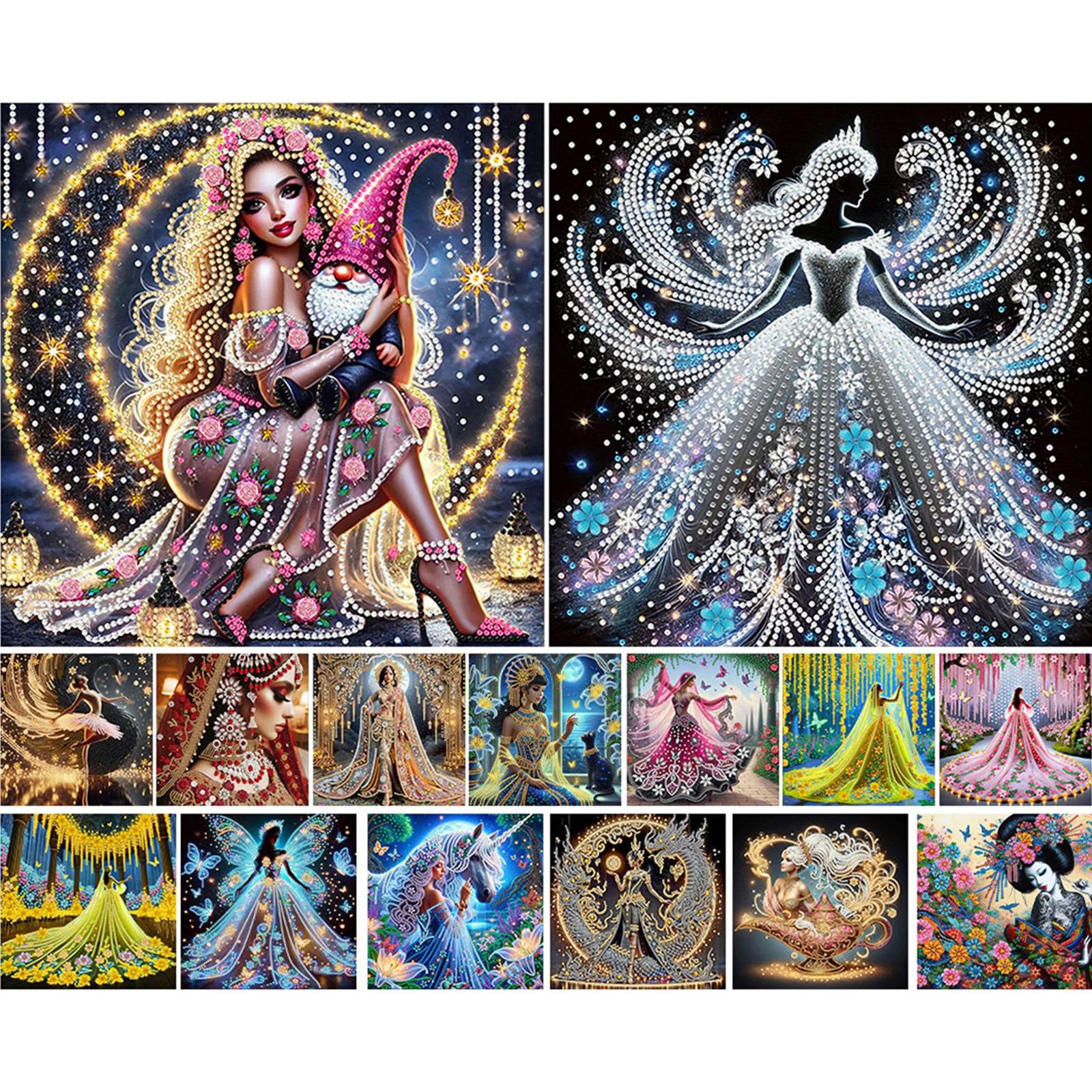 Beauty 5D DIY Diamond Art Pain - Resin Art Painting recension och pris