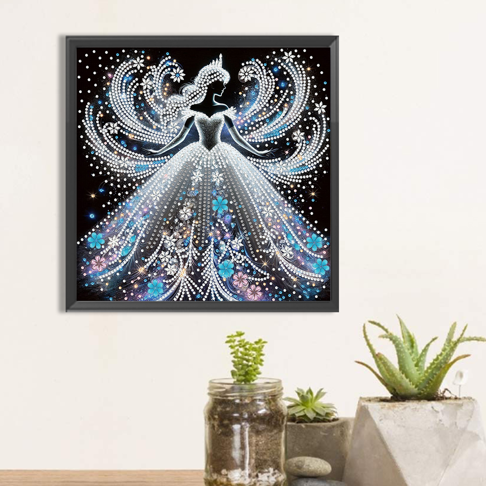 Beauty 5D DIY Diamond Art Pain - Resin Art Painting recension och pris