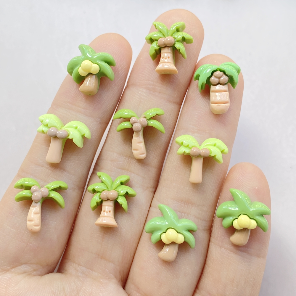 20Pcs Cute Cartoon Coconut Dri - Resin Art Tree recension och pris