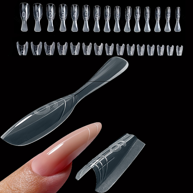 240 Pieces of Dual-Form Nail F - Resin Art Template recension och pris