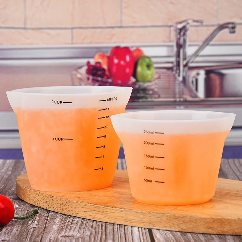 1/2/6Pcs Measuring Cup Set Sil - Resin Mixing Cup recension och pris