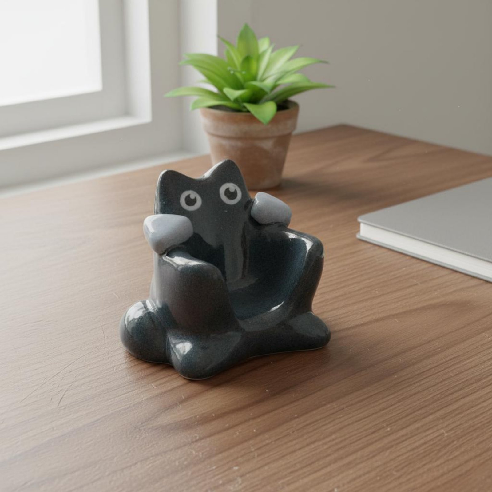 Black Cat Dice Holder Distinct - Resin Art And Decor recension och pris