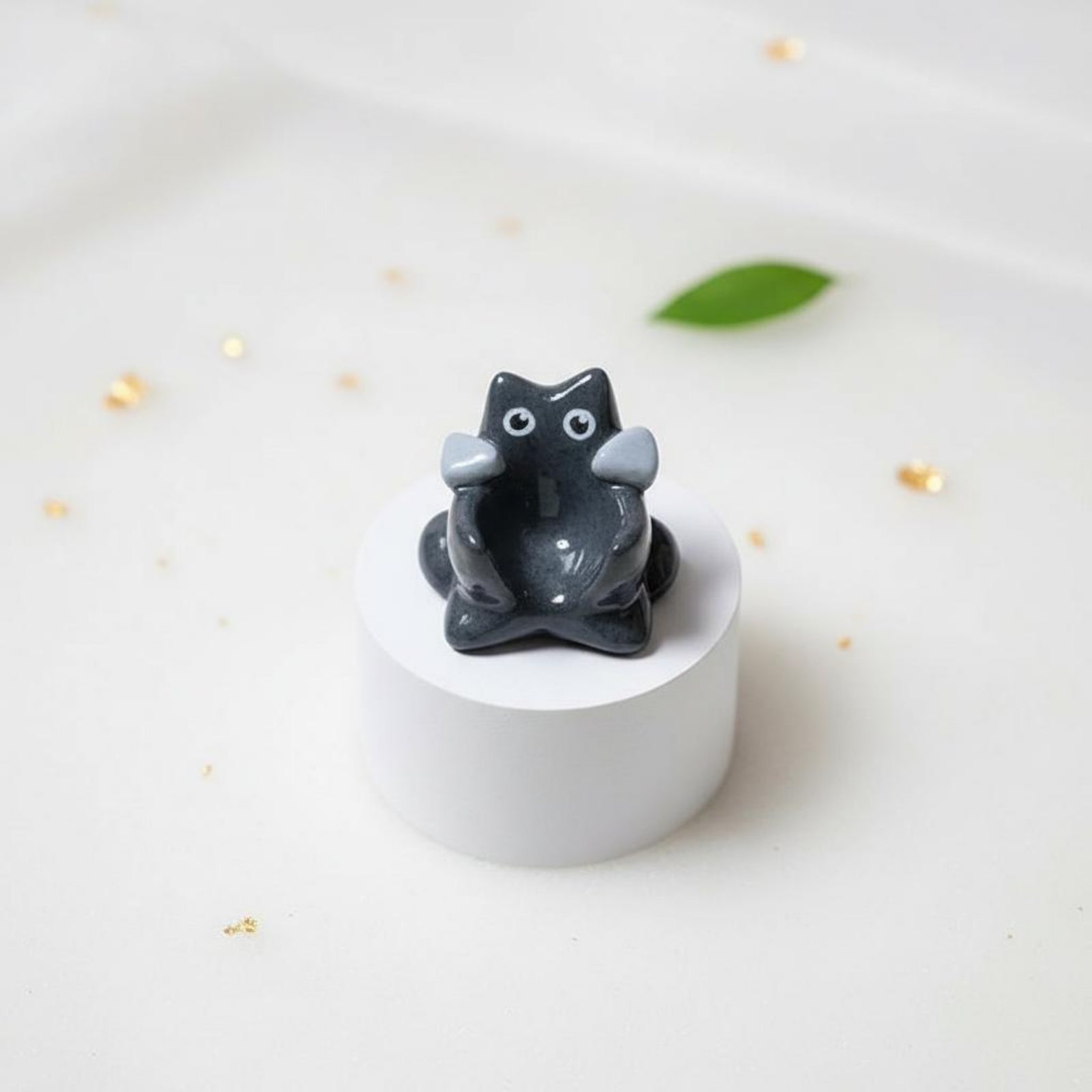 Black Cat Dice Holder Distinct - Resin Art And Decor recension och pris