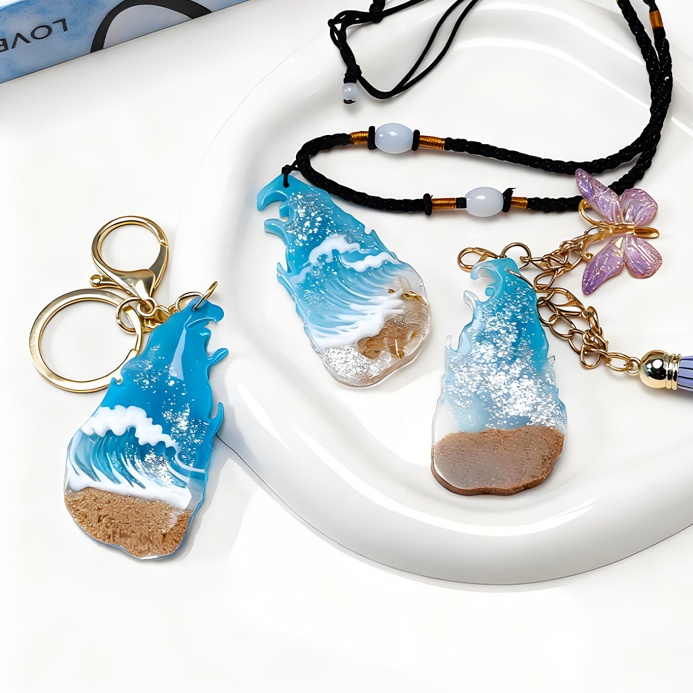 Sri Lanka Map Mold Pendant Key - Resin Art A Keychain recension och pris