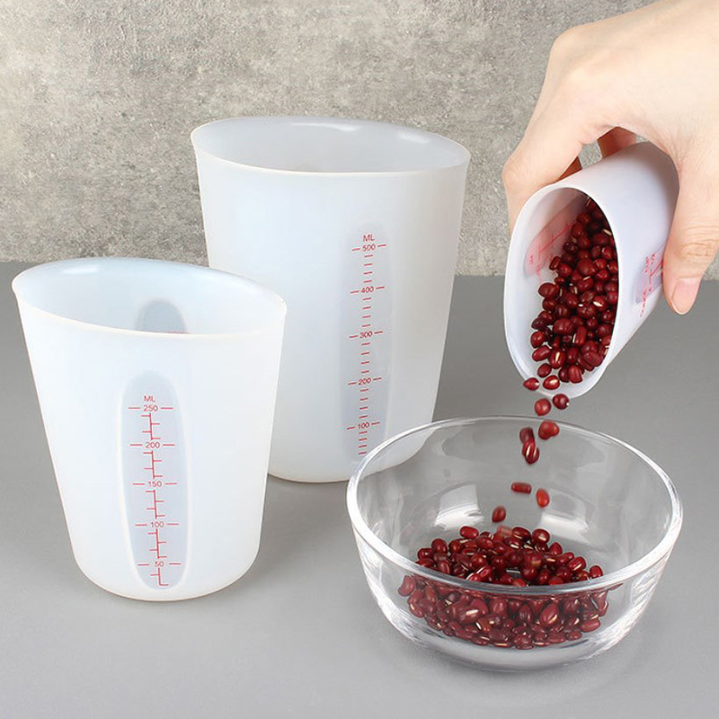 125/250/500ml Silicone Measuri - Resin Mixing Cup recension och pris