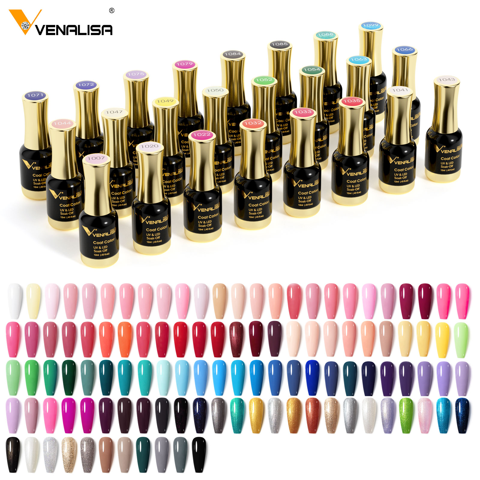 VENALISA Nude Pink Gel Polish  - Resin Art Training recension och pris