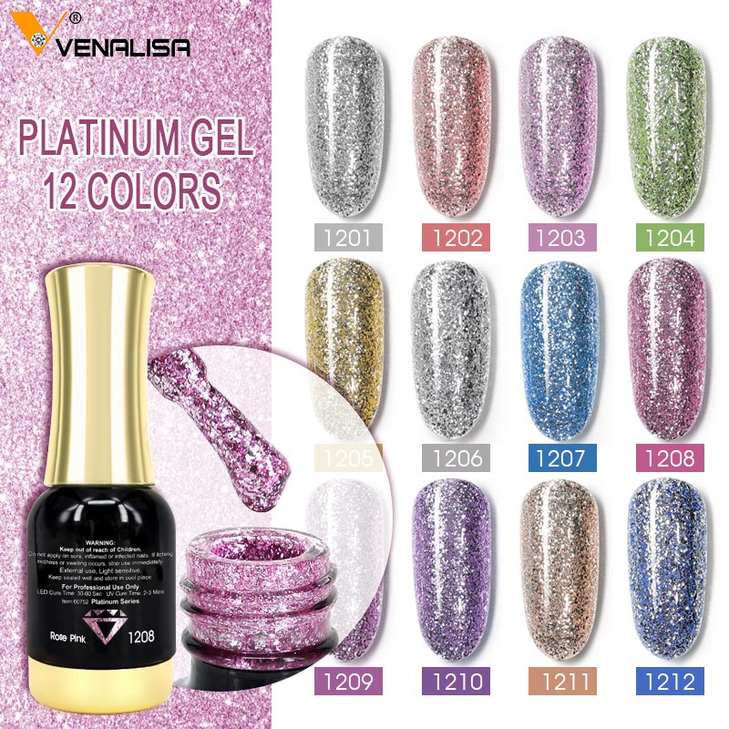 VENALISA Nude Pink Gel Polish  - Resin Art Training recension och pris