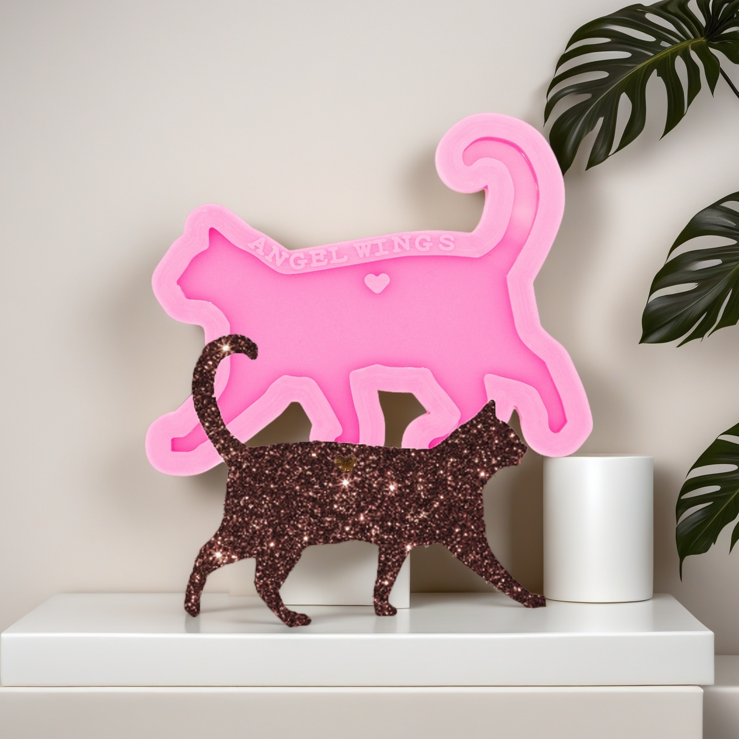 Silicone Cat Molds DIY Epoxy R - Resin Art A Keychain recension och pris