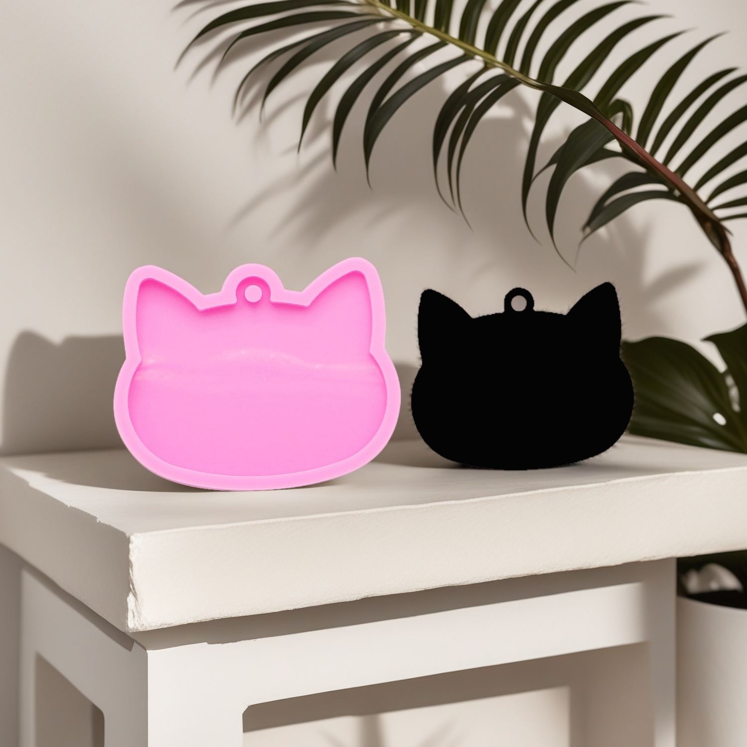 Silicone Cat Molds DIY Epoxy R - Resin Art A Keychain recension och pris