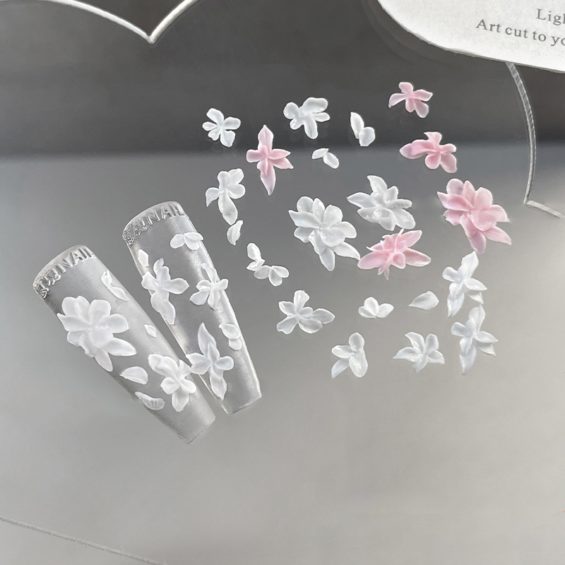 [J] 3D Flowers Nail Mold DIY S - Resin Art Template recension och pris