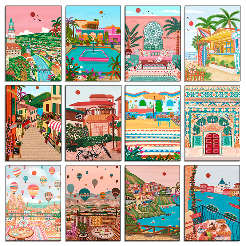 Nordic Morocco Marrakech Cappa - Resin Art On Wall recension och pris
