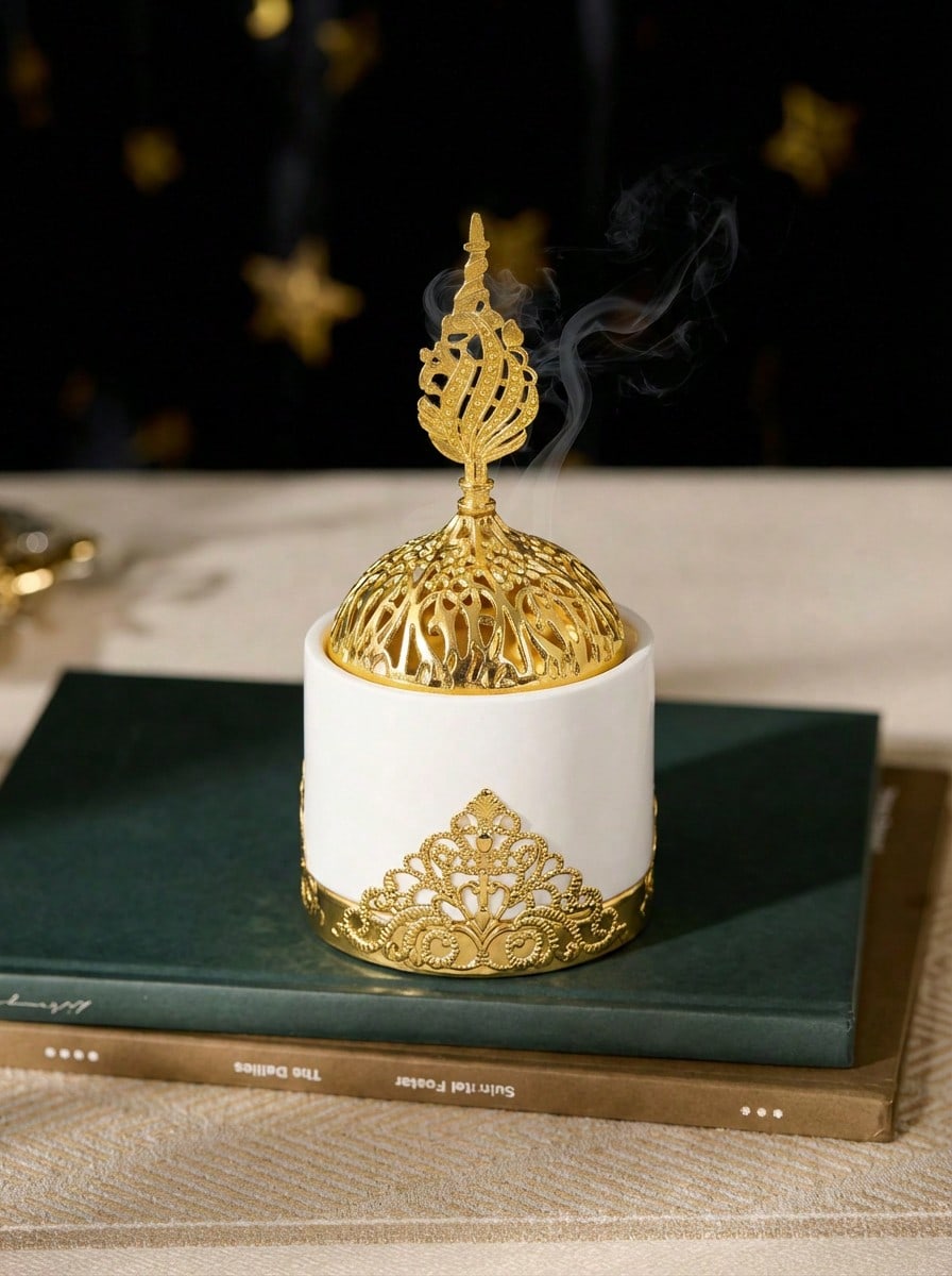 Luxury Minimalist Incense Burn - Resin Art And Decor recension och pris