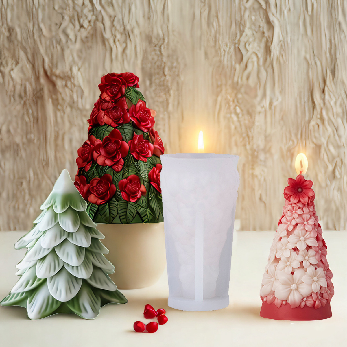 3D Christmas Tree Silicone Can - Resin Art Tree recension och pris