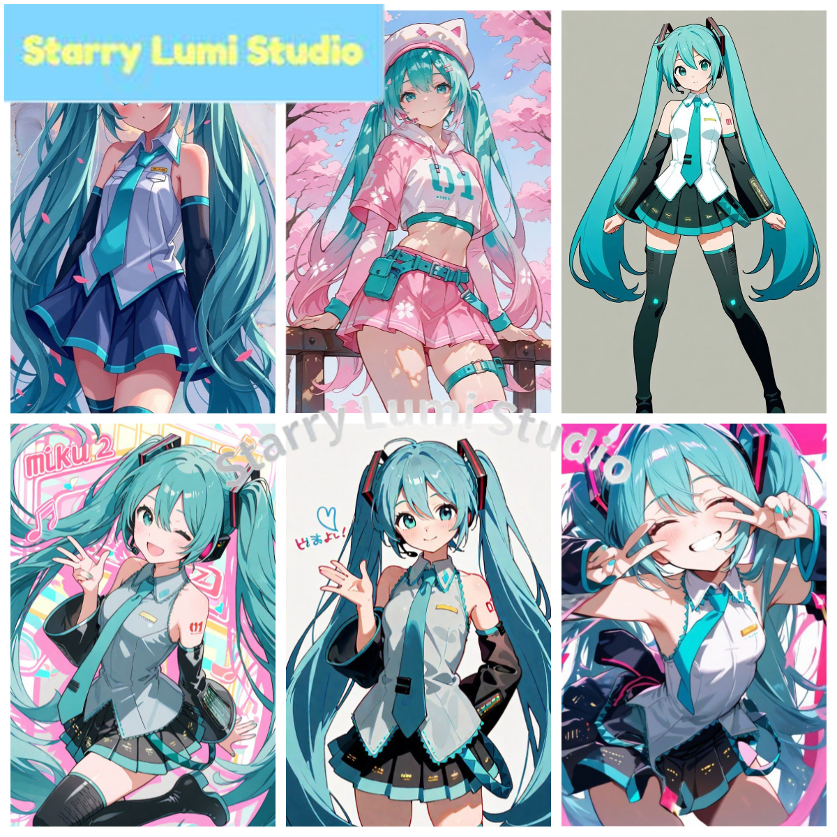 Hatsune Miku Anime Diamond Pai - Resin Art On Wall recension och pris