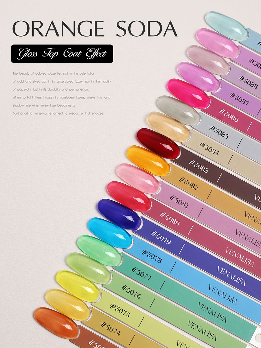 VENALISA 10ml Nail Gel Polish  - Resin Art Training recension och pris