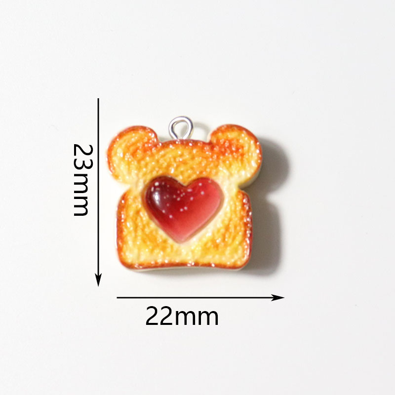 10pcs Resin Plastic Bread Pend - Resin Art And Decor recension och pris