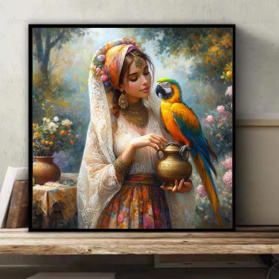 1pc frameless Diamond Painting - Resin Art On Wall recension och pris