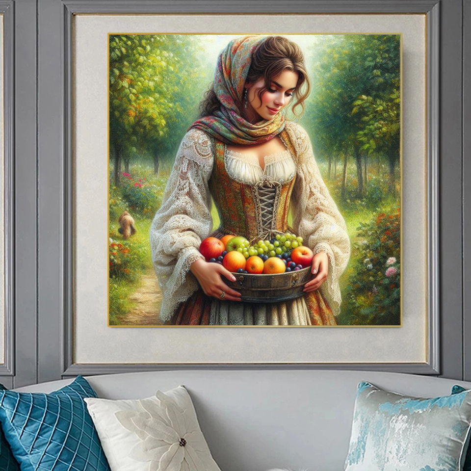 1pc frameless Diamond Painting - Resin Art On Wall recension och pris