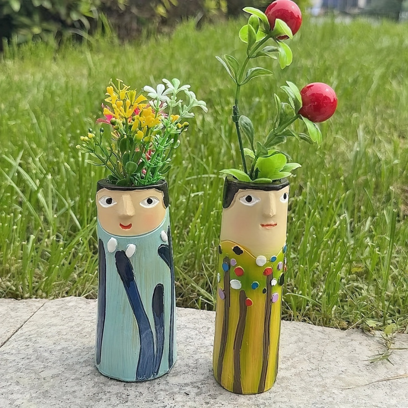 Handmade Resin Art Vase Bohemi - Resin Art Flowers recension och pris
