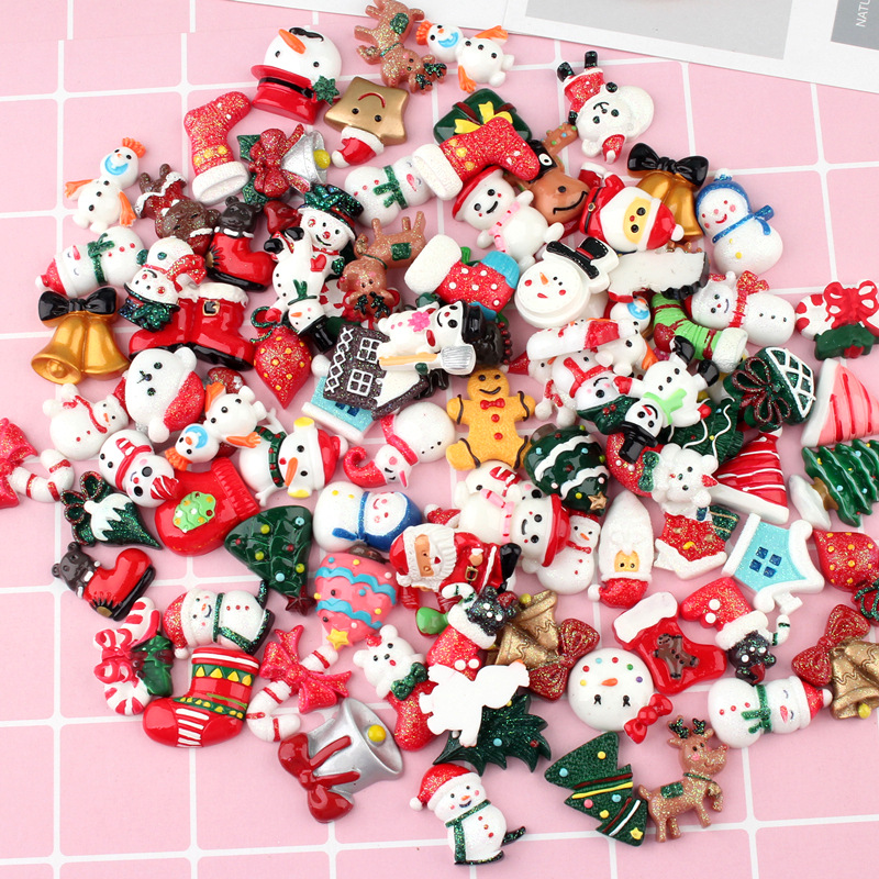 30pcs Mixed Christmas series R - Resin Art Tree recension och pris