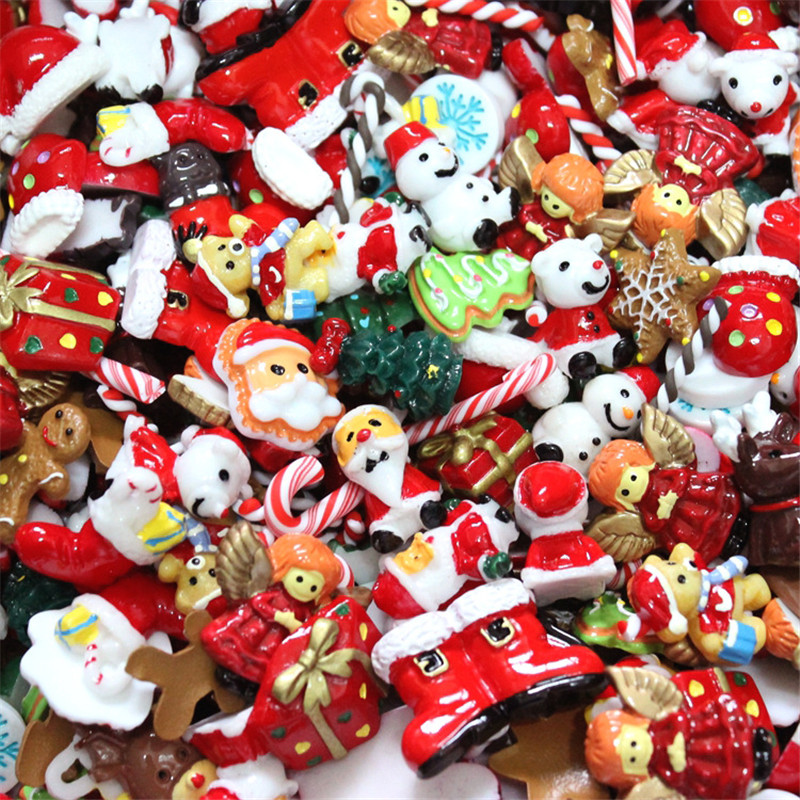 30pcs Mixed Christmas series R - Resin Art Tree recension och pris