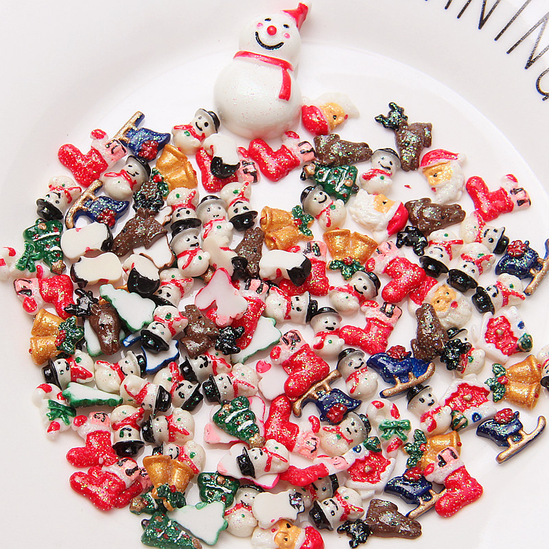 30pcs Mixed Christmas series R - Resin Art Tree recension och pris