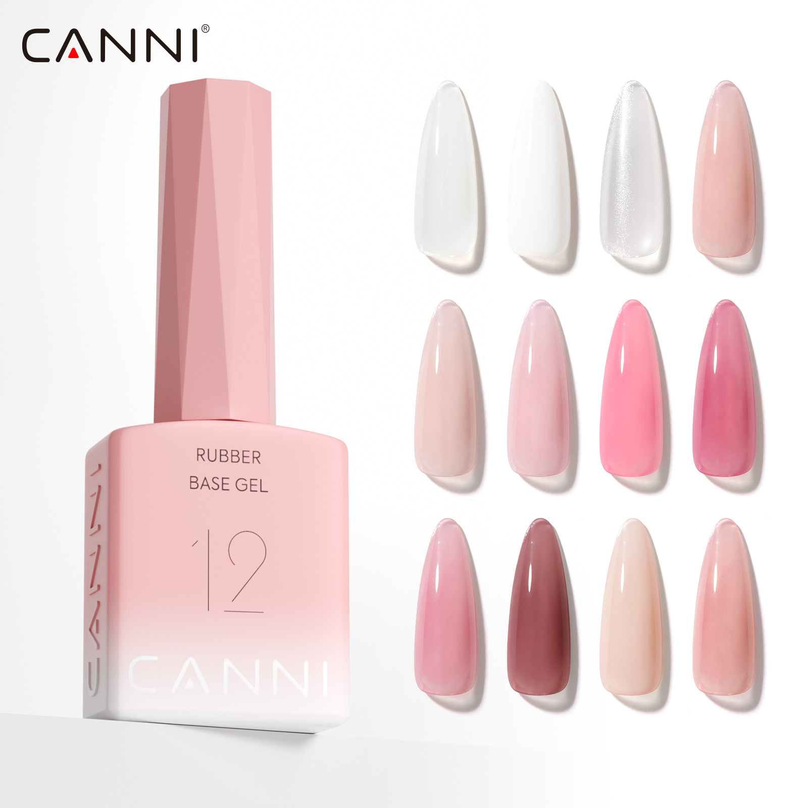 CANNI Color Rubber Base Gel 2i - Resin Art Training recension och pris