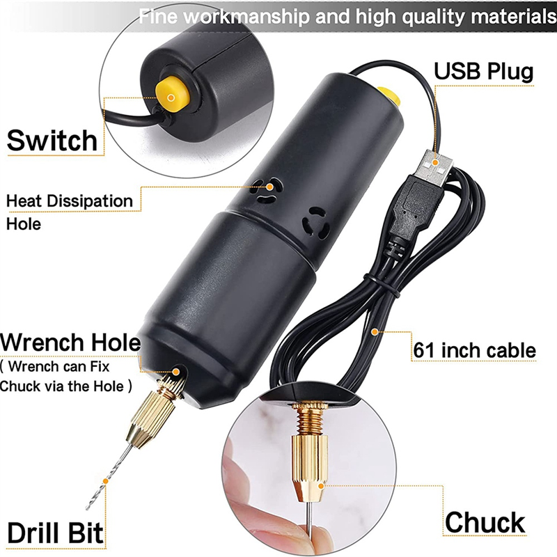 Electric Resin Drill,For Resin - Resin Art A Keychain recension och pris