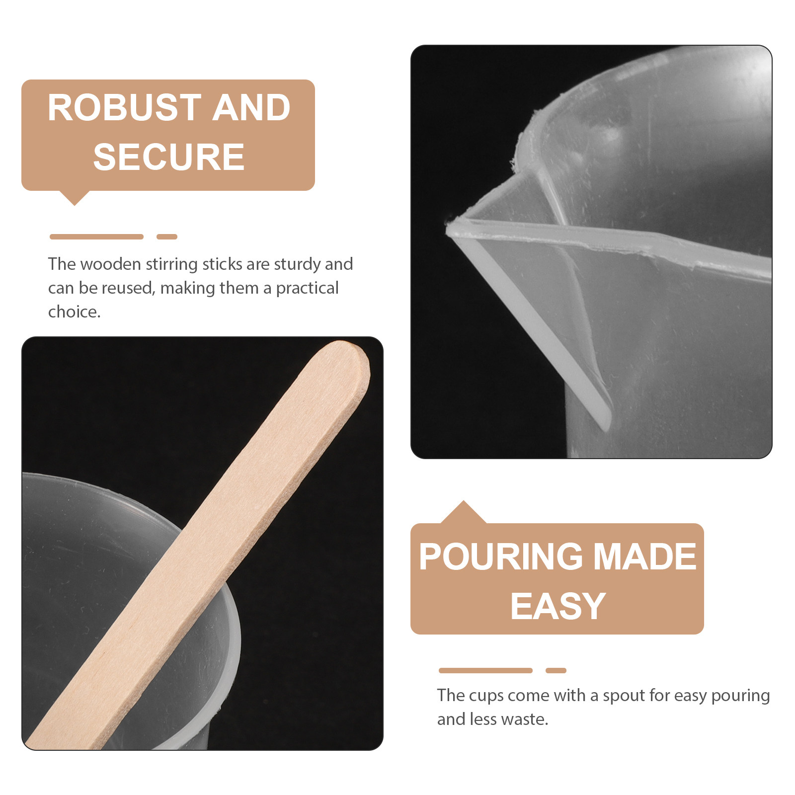 1Set Epoxy Resin Mixing Cup Se - Resin Mixing Cup recension och pris