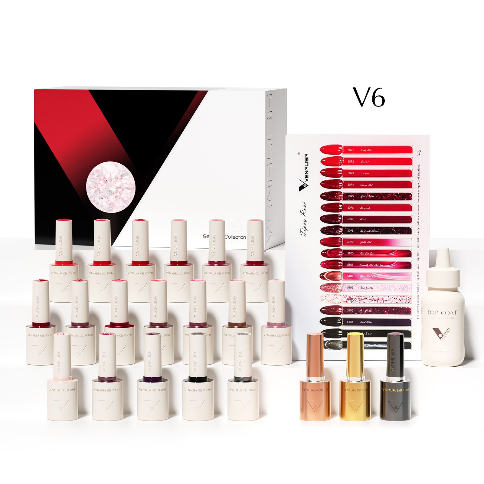 VENALISA V6 New Kit 10ml Nail  - Resin Art Training recension och pris
