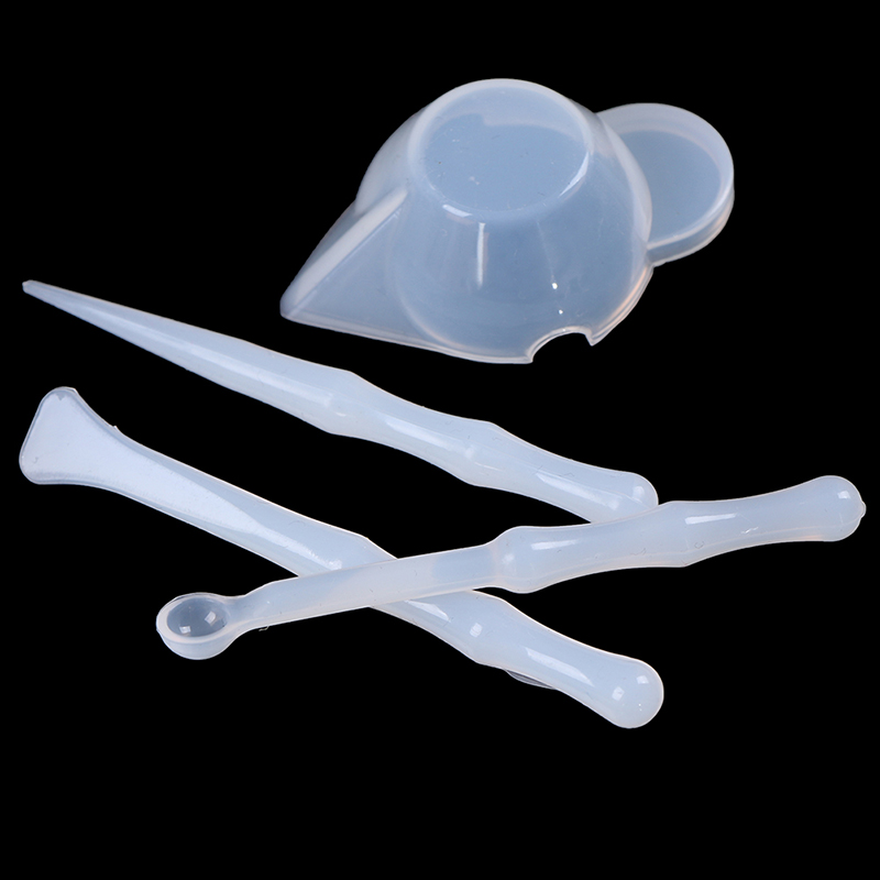 4pcs/Set Mix Cup Silicone Mold - Resin Mixing Cup recension och pris