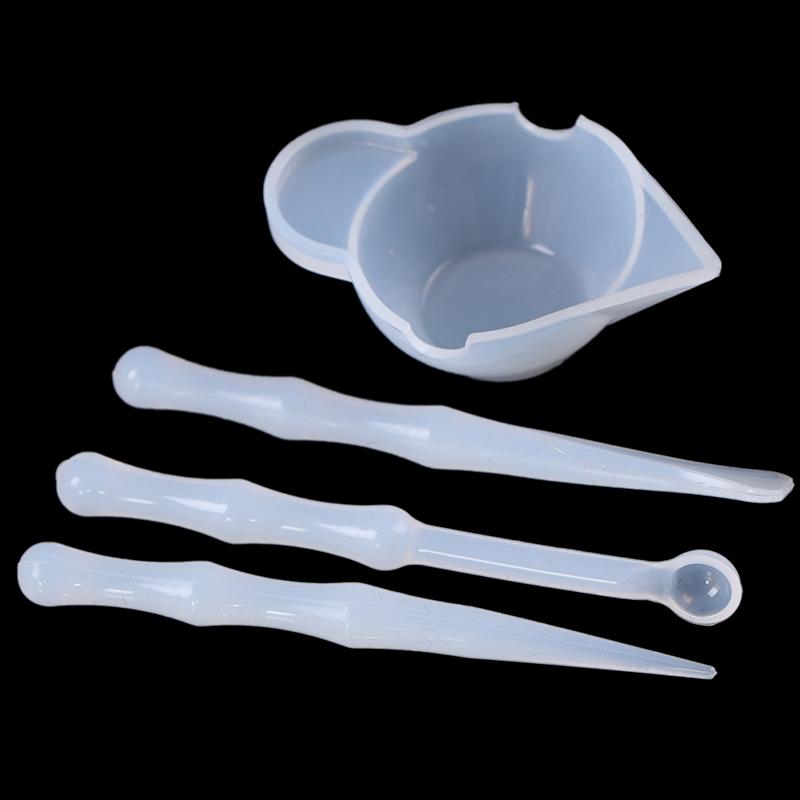 4pcs/Set Mix Cup Silicone Mold - Resin Mixing Cup recension och pris