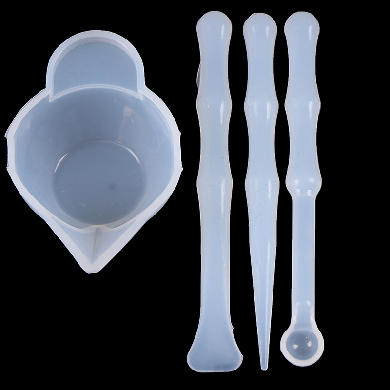 4pcs/Set Mix Cup Silicone Mold - Resin Mixing Cup recension och pris