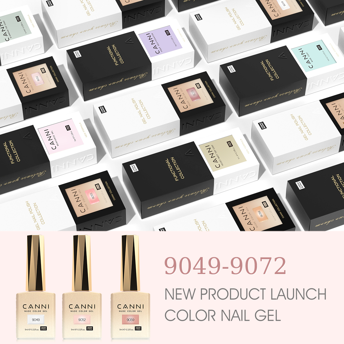 CANNI Jelly Color Gel Nail Pol - Resin Art Training recension och pris