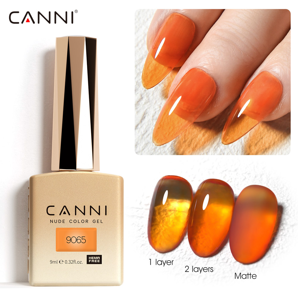 CANNI Jelly Color Gel Nail Pol - Resin Art Training recension och pris