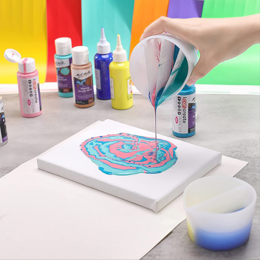 2/3/4/5 Grids Silicone Split C - Resin Mixing Cup recension och pris
