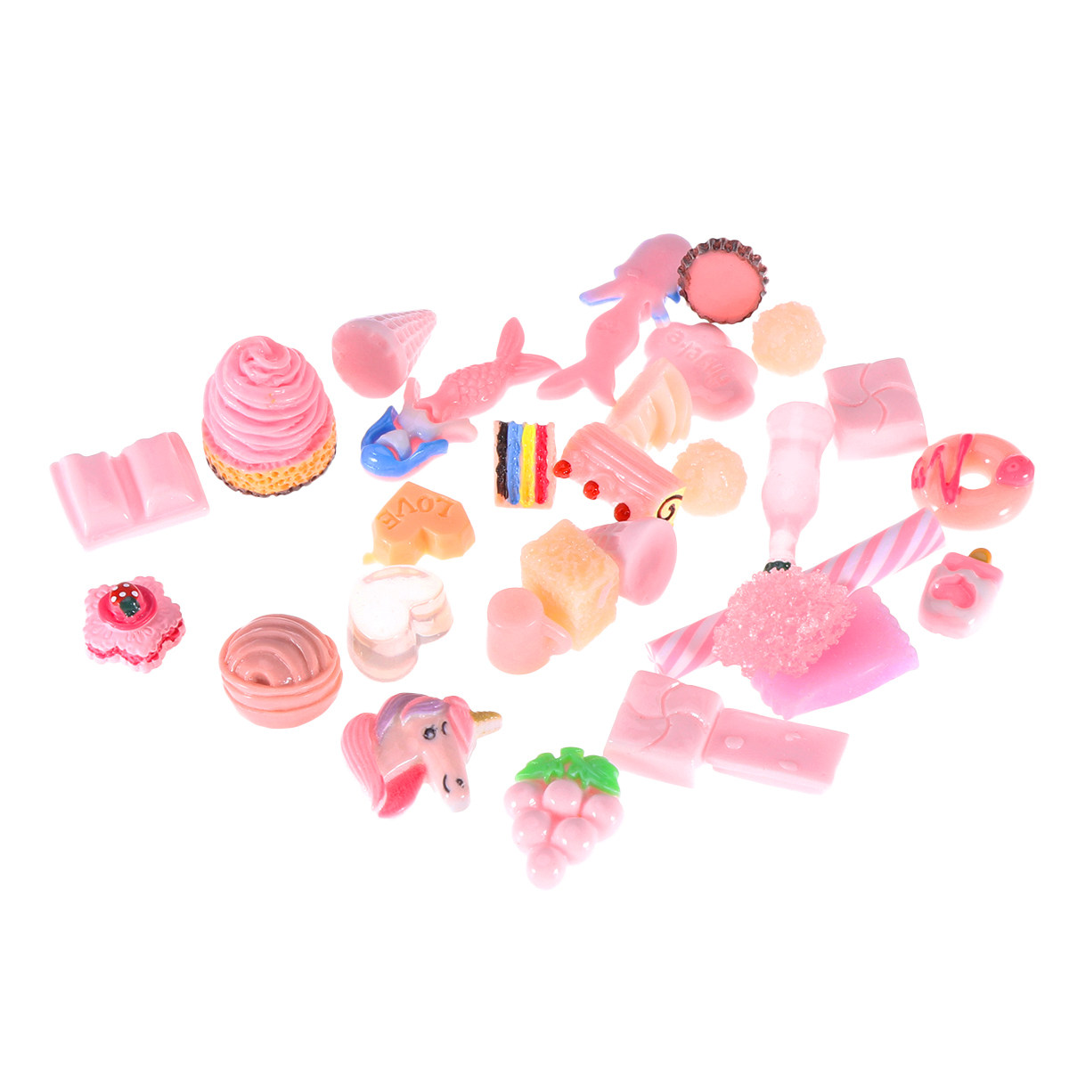 30Pcs Resin DIY Stickers Pink  - Resin Mixing Cup recension och pris