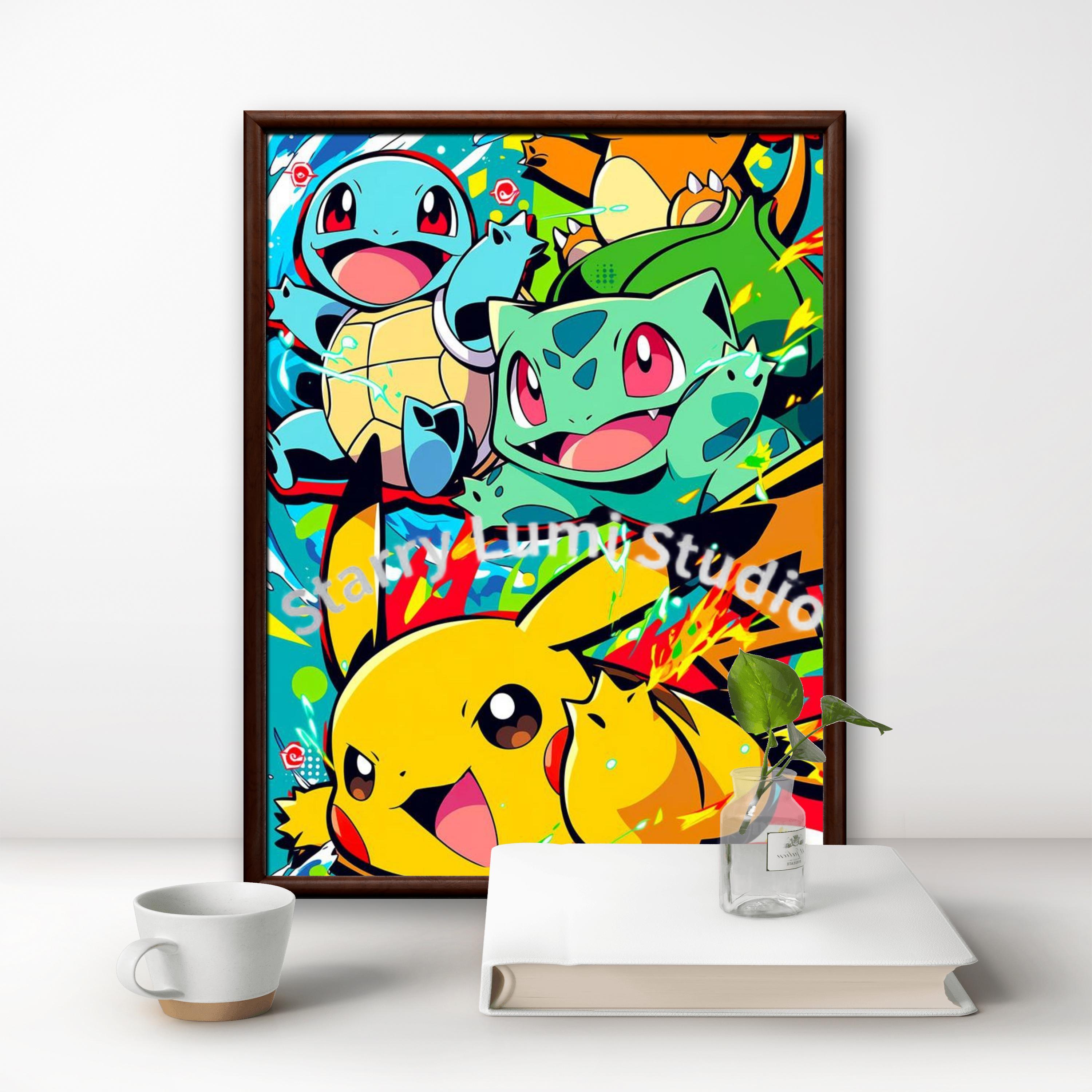2026 New Pokémon Cute Pikachu  - Resin Art Painting recension och pris